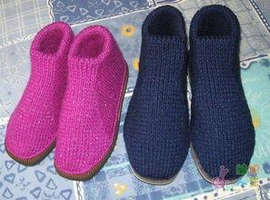 平针圈织毛线棉鞋视频,轻松学会平针圈织毛线棉鞋